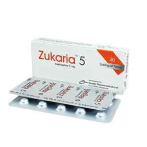 Zukaria 5mg Tablet (Asenapine Maleate)