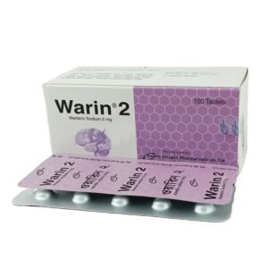 Warin Tablet (Warfarin Sodium 2mg)