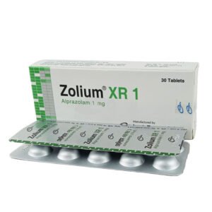 Zolium XR 1mg Tablet (Alprazolam 1mg)