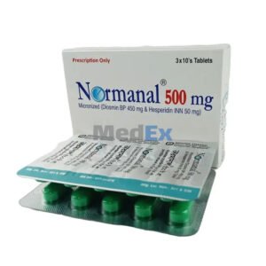 Normanal Tablet 450 mg + 50 mg (Diosmin + Hesperidin)