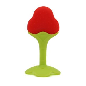 Strawberry Baby Silicone Hand Teether/Pacifiers CN – 1 pcs