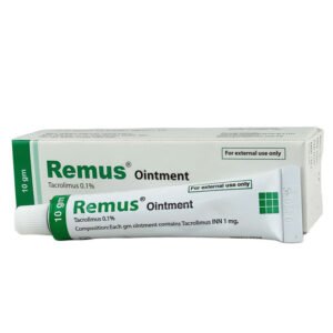 Remus Ointment (Tacrolimus Monohydrate 0.1%) 10mg