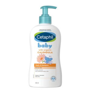 Cetaphil Baby Wash & Shampoo with Organic Calendula 400 ml