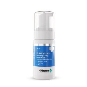 the derma co 1% Salicylic Acid Foaming Daily Face Wash 150ml