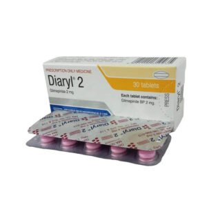Diaryl 2mg Tablet (Glimepiride)