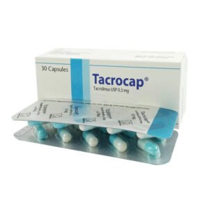 Tacrocap Capsule 0.5 mg (Tacrolimus Monohydrate, Oral)