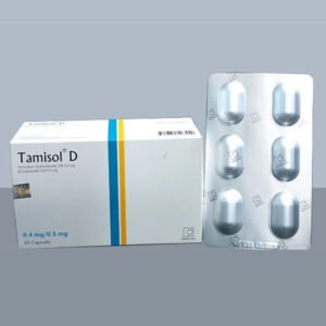 Tamisol D Capsule 0.4 mg+0.5 mg (Tamsulosin Hydrochloride + Dutasteride 0.4 mg+0.5 mg)
