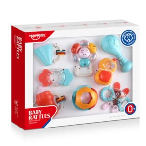 Infant Rattle Teething Baby Toys (8 Pcs)