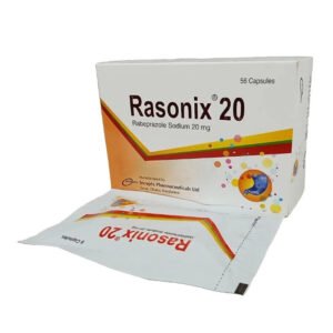 Rasonix 20mg Capsule (Rabeprazole Sodium 20mg)