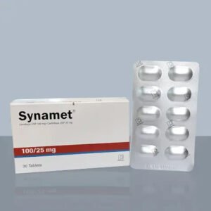 Synamet Tablet 100 mg+25 mg (Levodopa + Carbidopa)