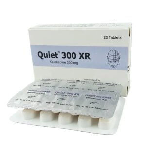 Quiet XR 300mg Tablet (Quetiapine Fumarate 300mg)