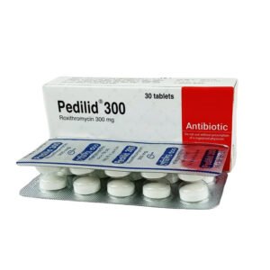 Pedilid 300mg Tablet (Roxithromycin 300mg)