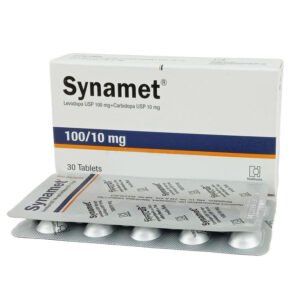 Synamet Tablet 100 mg+10 mg (Levodopa + Carbidopa)