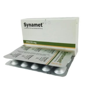 Synamet Tablet 250 mg+25 mg (Levodopa + Carbidopa)