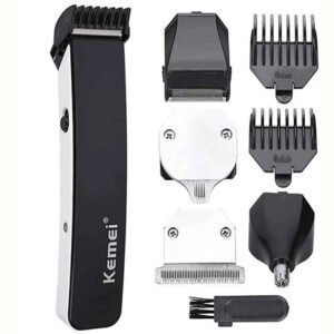 Kemei KM-3590 5 In 1 Electric Nose And Ear Beard Trimmer