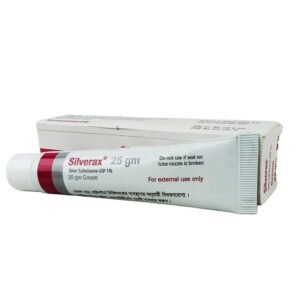 Silverax 25gm Cream 1% (Silver Sulfadiazine)