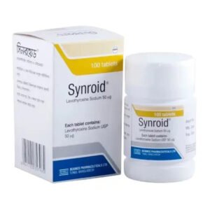 Synroid Tablet (Levothyroxine Sodium 50 mcg)