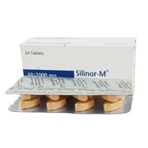 Silinor-M Tablet 50 mg+1000 mg (Sitagliptin + Metformin HCl)