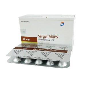 Sergel MUPS Tablet 20 mg (Esomeprazole, MUPS preparation)