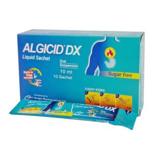 Algicid DX 200ML Oral Suspension (Sodium Alginate + Sodium Bicarbonate + Calcium Carbonate (500 mg+213 mg+325 mg)/10 ml)
