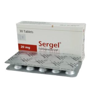 Sergel Tablet 20 mg (Esomeprazole)