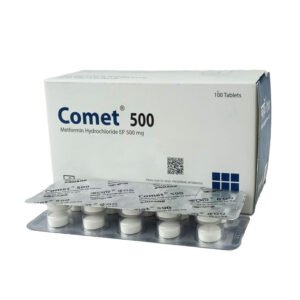 Comet 500mg Tablet  (Metformin Hydrochloride)