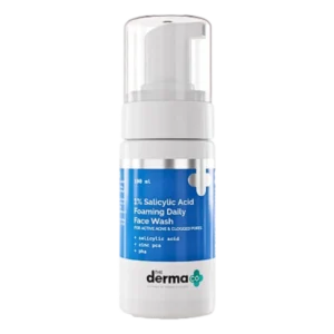the derma co 1% Salicylic Acid Foaming Daily Face Wash 150ml