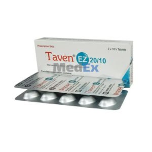 Taven EZ 20 mg+10 mg (Atorvastatin + Ezetimibe 20 mg+10 mg)