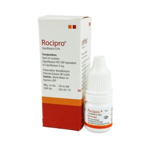 Rocipro Eye Drop 0.3% (Ciprofloxacin)