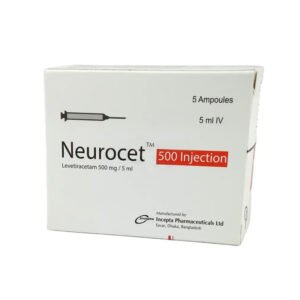 Neurocet Injection (Levetiracetam  500 mg/5 ml)