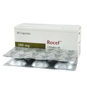 Rocef Capsule 500 mg (Cephradine)
