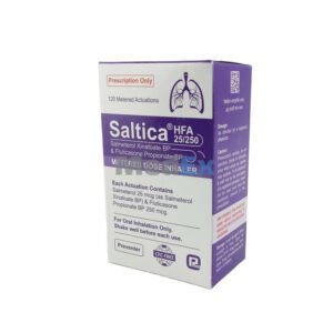 Saltica Inhaler (25 mcg + 250 mcg)/puff – Salmeterol + Fluticasone Propionate