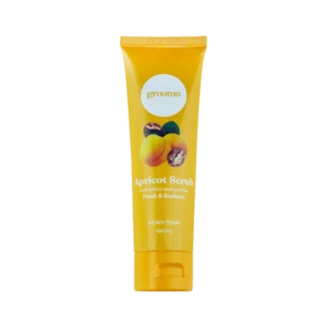 Groome Apricot Scrub With Walnut Shell Powder
