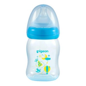Pigeon Softouch Peristaltic Nipple Clear PP Bottle 160ml