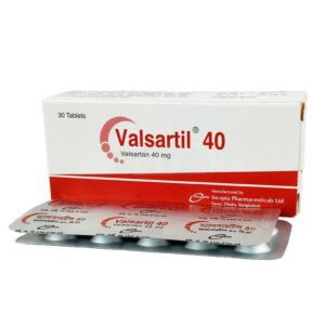 Valsartil 40mg Tablet (Valsartan 40mg)