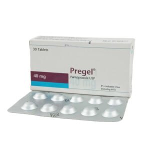 Pregel Tablet 40 mg (Pantoprazole Sodium)