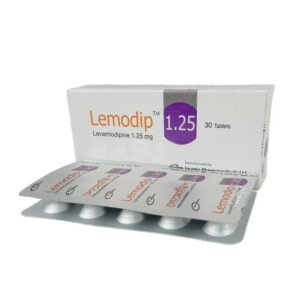Lemodip Tablet (Levamlodipine Maleate) 1.25 mg)