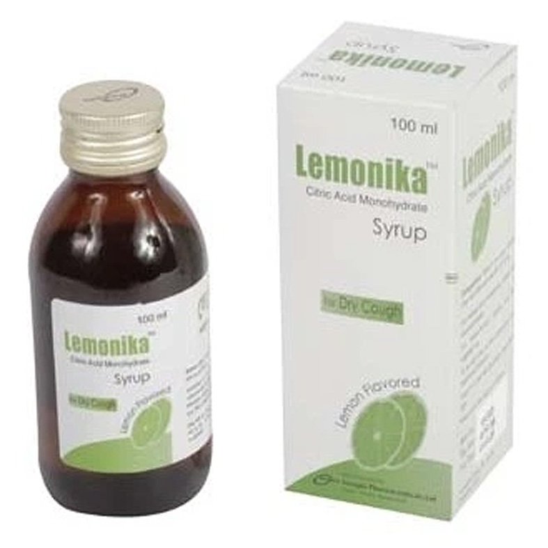Lemonika Syrup 31.25 mg/5 ml (Citric Acid Monohydrate 31.25 mg/5 ml )
