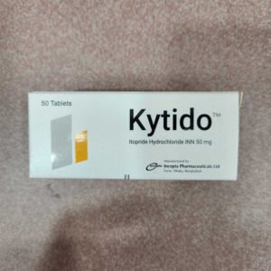 Kytido 50mg Tablet (Itopride Hydrochloride 50mg)