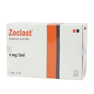 Zoclast Injection 4 mg/5 ml (Zoledronic Acid 4 mg/5 ml)
