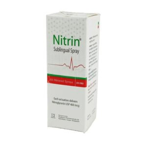 Nitrin Spray 400 mcg/spray (Nitroglycerin)