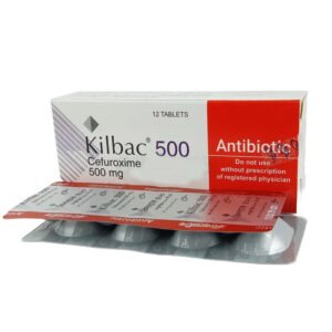 Kilbac 500mg Tablet (Cefuroxime Axetil 500mg)