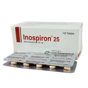 Inospiron 25mg Tablet (Spironolactone 25mg)