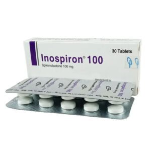 Inospiron 100mg Tablet (Spironolactone 100mg)