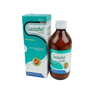 Gastalfet 200ml Oral Suspension (Sucralfate 1 gm/5 ml)