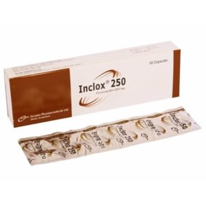Inclox 250mg Capsule (Flucloxacillin Sodium 250mg)