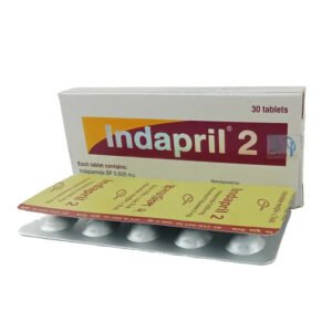 Indapril Tablet (Perindopril + Indapamide 2 mg+0.625 mg)