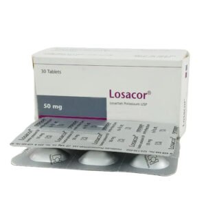 Losacor Tablet 50 mg (Losartan Potassium)