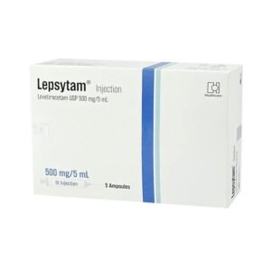 Lepsytam Injection 500 mg/5 ml (Levetiracetam)