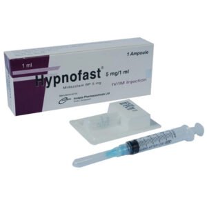 Hypnofast Injection (Midazolam  5 mg/ml)